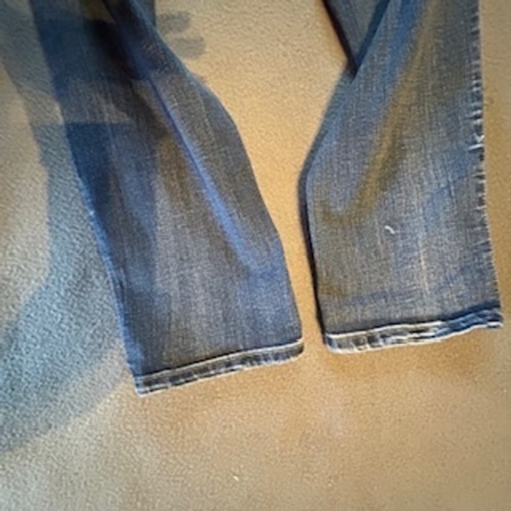 Vintage America Blues Bestie Jeans Skinny Floral Embroidered Denim Size 8/29 R - Picture 5 of 15
